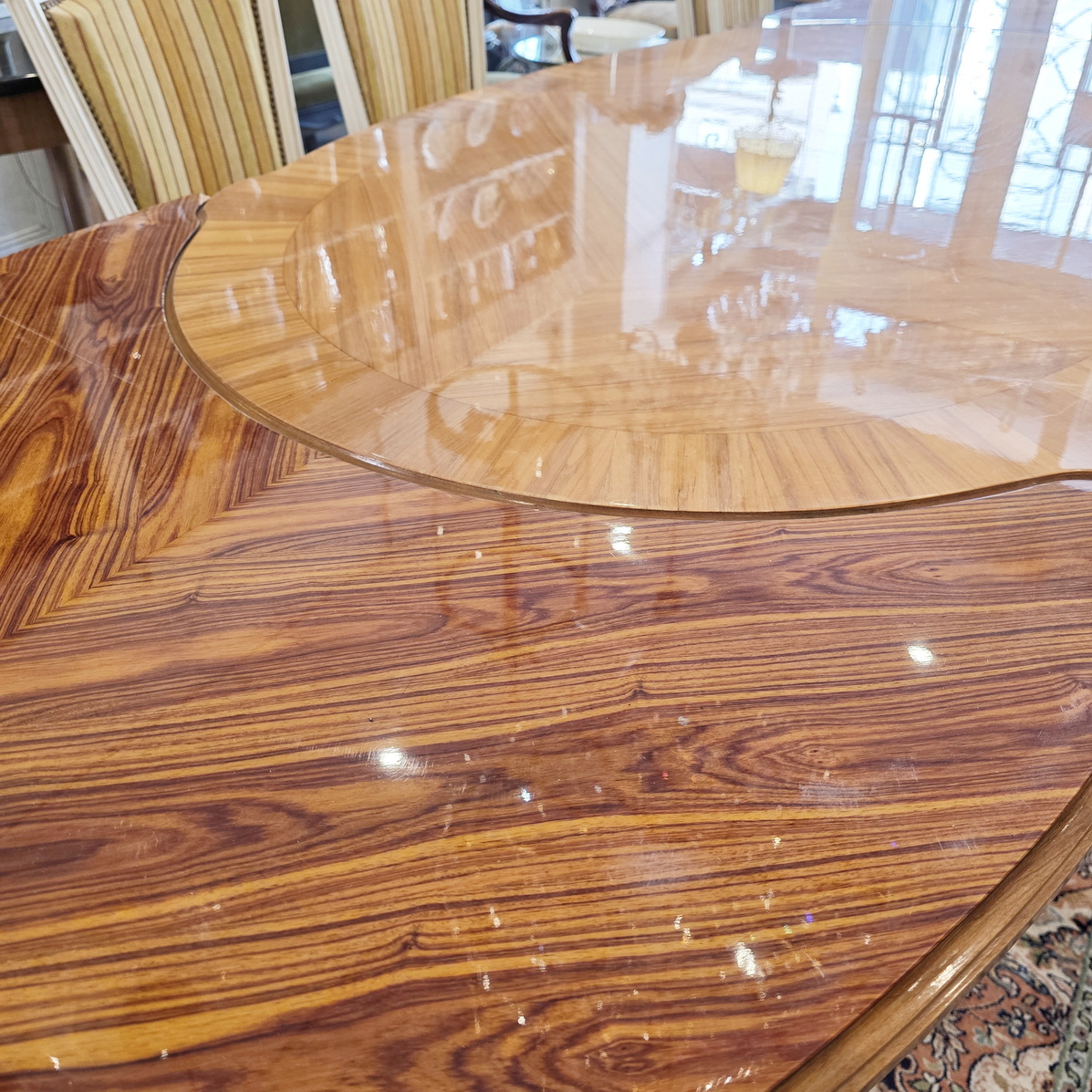 A French Louis XVI Dining Table A French Louis XVI Dining Table